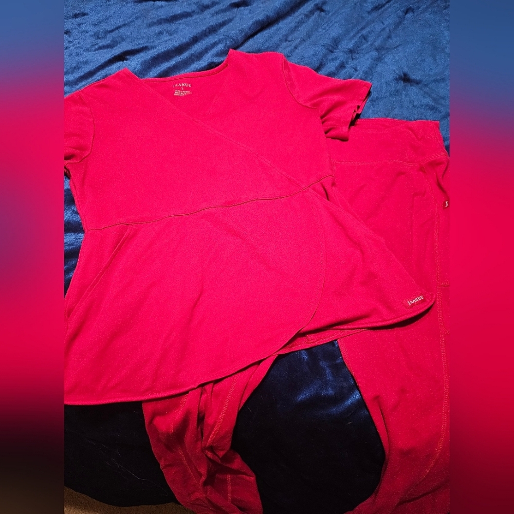 Jaanuu yoga set in rose